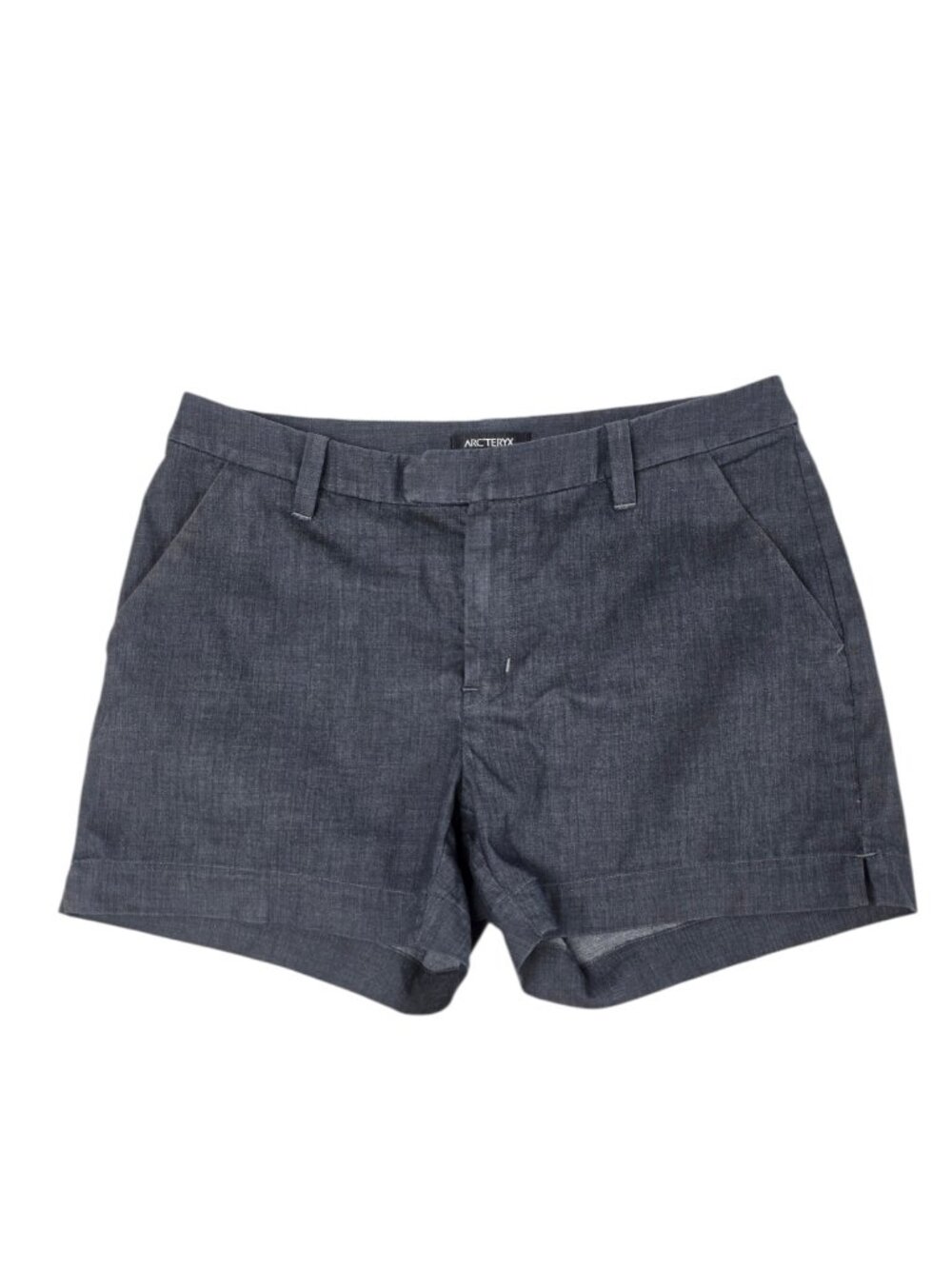 Arc'teryx Devi Shorts, Carbon Fibre, Outdoor, Gorpcore, Grey, Size Womens 6